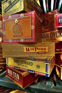 Vintage Cigar Boxes From MuddyRiverTown At etsy.com